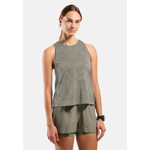 Odlo Dbardeur De Running Technique Zeroweight Chill-Tec Pour Femme, S, Beige