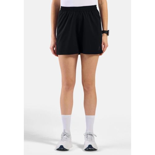 Odlo Short De Running Non Doubl 4 Inch Essentials 2.0 Pour Femme, S, Black