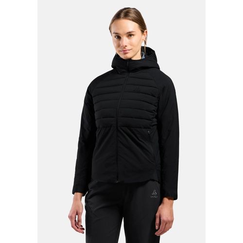 Odlo Veste  Capuche DIsolation Intermdiaire Ascent S-Thermic Pour Femme, S, Black