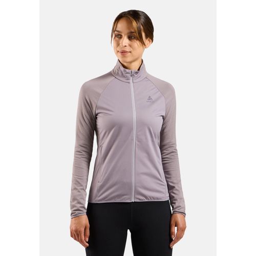 Odlo Veste De Running Hybride Zeroweight Warm 2.0 Pour Femme, L, Purple