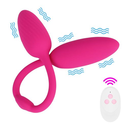 Oeuf Vibrant  Double Tte Pour Femme, Jouet rotique, 10 Modes De Vibration, Tlcommande, Stimulateur De Clitoris, Masseur De Point G