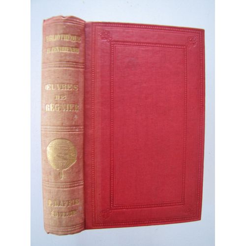 Oeuvres Compltes De Mathurin Rgnier. A   de RGNIER Mathurin 