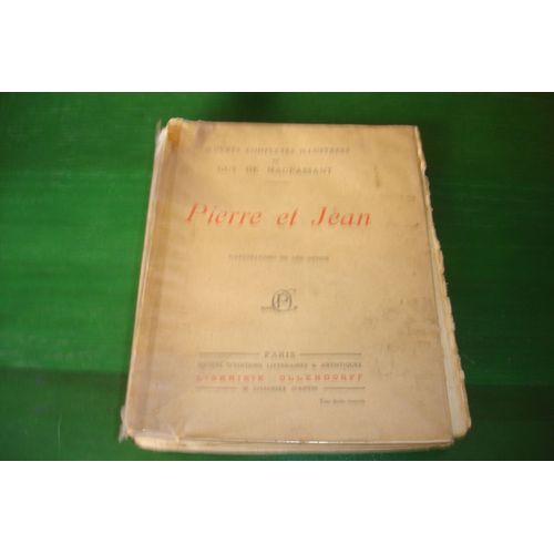 Oeuvres Compltes Illustres De Guy De Maupassant -Pierre Et Jean   de guy de maupassant  Format Broch 
