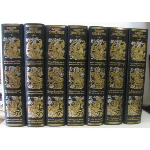 Oeuvres Compltes (Traduction De Franois Victor Hugo) Tome Deux  Huit (Voir Description)   de william shakespeare 