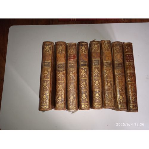 Oeuvres De P. Corneille. Veuve David. 1758. 8 Volumes Sur 10 (1 Et 8 Manquent). Usures Importantes. Vendu En L'tat.   