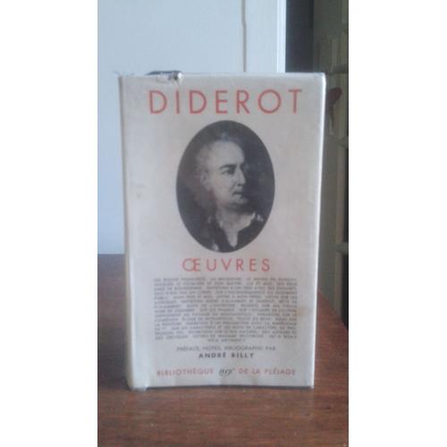 Oeuvres Diderot Pliade   