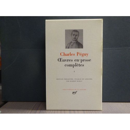 Oeuvres En Prose Compltes. Tome I.   de charles peguy 