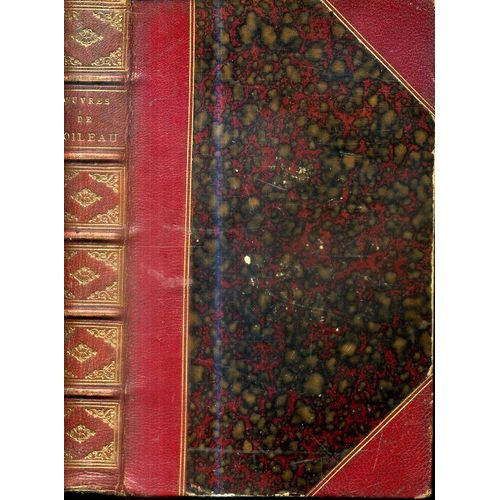Oeuvres Poetiques De N Boileau Avec Une Introduction Et Des Eclaircissements Historiques Par Ed Fournier Edition Illustree De 4 Gravures Colorees 1880 Editions Laplace Sanchez Et Cie   de fournier 