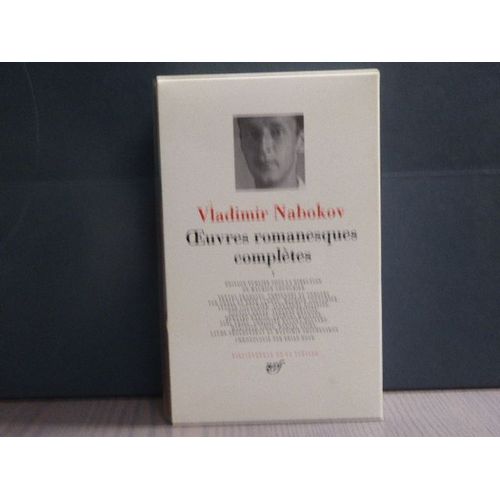 Oeuvres Romanesques Compltes. Tome I.   de vladimir nabokov 