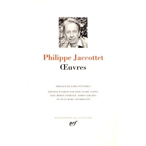 Oeuvres   de Jaccottet Philippe  Format Cuir 