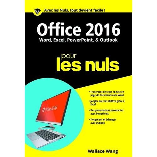 Office 2016 Pour Les Nuls   de Wang Wallace  Format Poche 