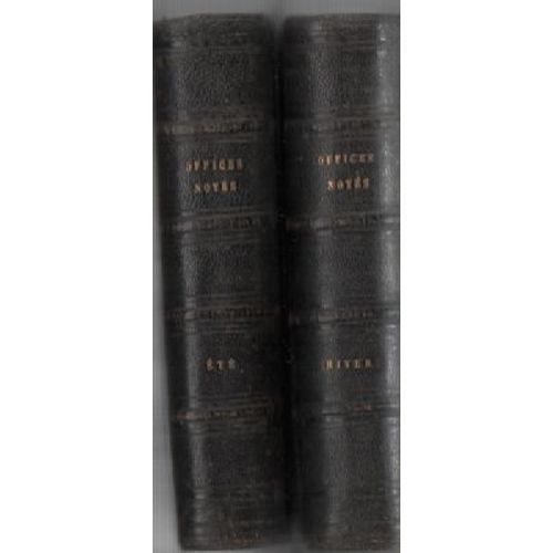 Offices Du Matin Et Du Soir  Selon Le Rit Romain, Nots En Plain-Chant,2 Volumes ,  Partie t , Partie Hiver   de Cardinal de Bonnechose 