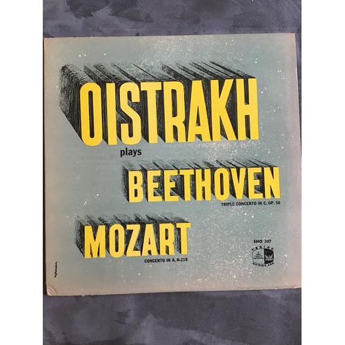 Oistrakh Plays Beethoven Triple Concerto In C, Op 56/ Mozart Concerto In A, K-219 - 