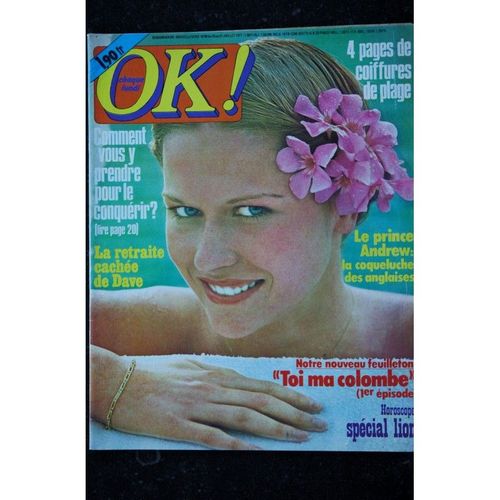 Ok ! ge Tendre 80 Juillet 1977 La Retraite Cache De Dave Le Prince Andrew Jo Dassin Eric Charden