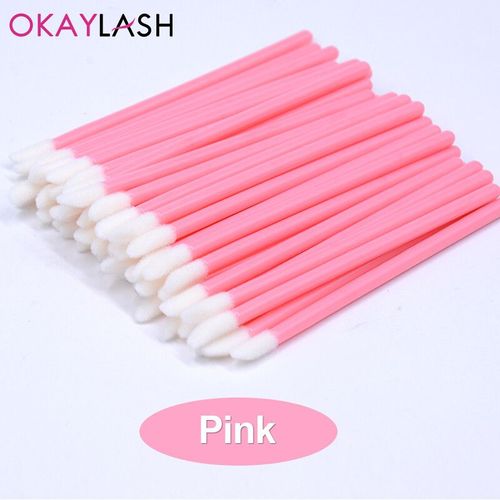 Okaylash-Pinceaux D'extension De Cils  Paillettes De Poulet,Applicateur De Brillant,Nettoyant Brillant,Outils De Maquillage,Livres,Cristal Micro Jules - Type Baby Pink