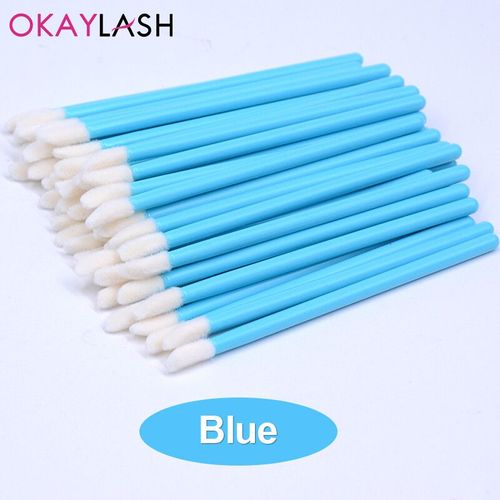 Okaylash-Pinceaux D'extension De Cils  Paillettes De Poulet,Applicateur De Brillant,Nettoyant Brillant,Outils De Maquillage,Livres,Cristal Micro Jules - Type Blue