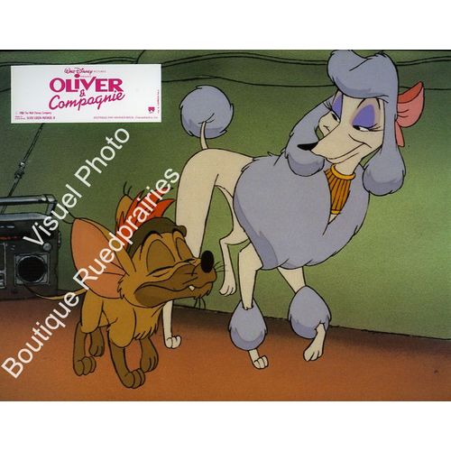 Oliver Et Compagnie - Oliver & Company : Jeu De Photos D'exploitation Cinmatographique - Format 21x27 Cm - De George Scribner Avec Joey Lawrence, Renaud Tissier, Billy Joel, Patrick Poivey - 1988