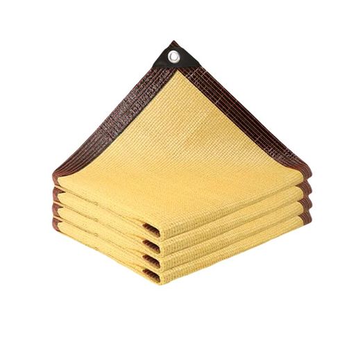 Ombrage Solaire En Maille Pour Camping,Abri Solaire,Membrane D'ombrage,Protection Solaire Extrieure,Toile D'ombrage De Jardin En Maille Avec ?Illets,Auvent De Camping - Type 1pc Beige Net-2mx2m
