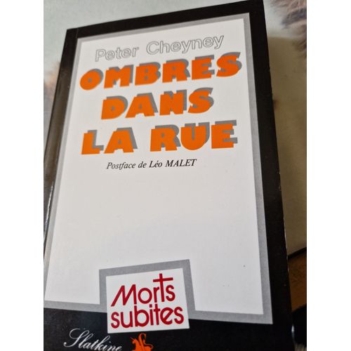 Ombres Dans La Rue   de Peter Cheyney 