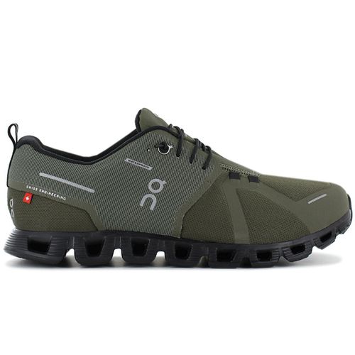 On Running Cloud 5 Wp Waterproof - Hommes Chaussures De Running Olive-Black 59.98840 - 42 1/2