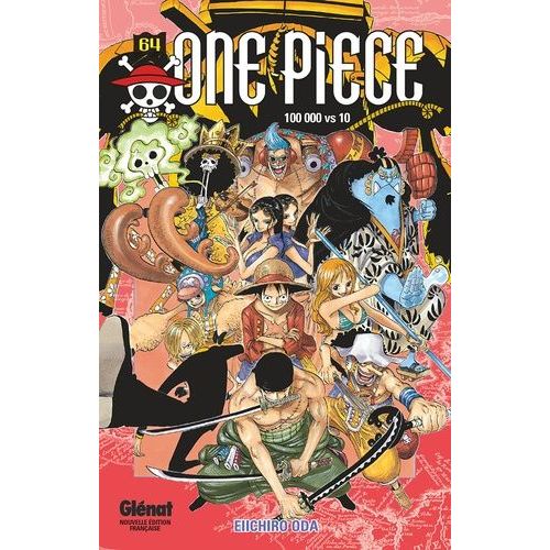 One Piece - Tome 64 : 100 000 Vs 10    Format Tankobon 