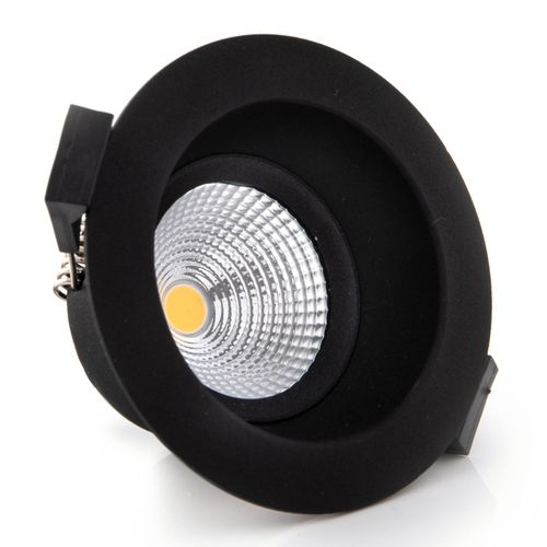 One Soft Slc Spot Encastr Led Noir 3 000 K