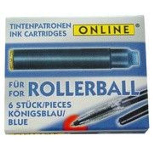 Online Cartouches D'encre Pour Stylo Roller, Bleu Royal