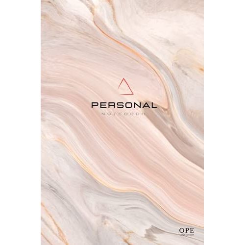 Ope Collection - Personal Notebook Pink Marble Edition | Carnet A5 - 200 Pages Blanches Lignes 90g/M: Cahier D'criture, Bloc-Note, Croquis, Dessin, Journal Intime Adulte   de ditions, OPE  Format Broch 