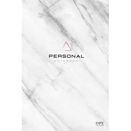 Ope Collection - Personal Notebook White Marble Edition | Carnet A5 - 200 Pages Blanches Lignes 90g/M: Cahier D'criture, Bloc-Note, Croquis, Dessin, Journal Intime Adulte   de ditions, OPE  Format Broch 