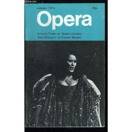 Opera N 1 - New Patron For Opera By The Editor, Truth And Reality In Operatic Librettos By Antonia Fraser, Sydney Opera House Opens By Maria Prerauer, Elisabeth Schumann By Alfred Mathis, 4 : Helen(...)   de Collectif 