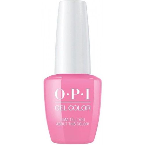 Opi Vernis Gel Color Peru - Lima Tell You About This Color! 15 Ml