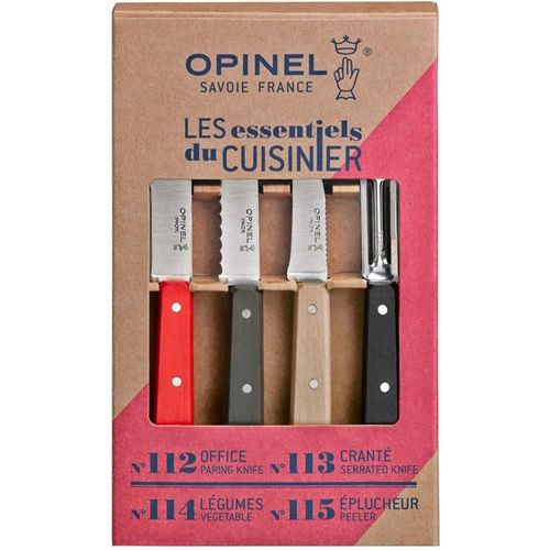 Set De Couteaux Opinel Coffret Les Essentiels Loft 112-113
