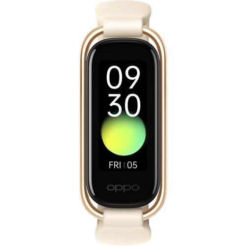 Oppo Band Style Vanille- Bracelet Connect - Mesure Cardiaque Et Oxymtre 24h/24 - 12 Modes Sportifs- Suivi Du Sommeil