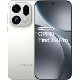 Oppo Find X9 Pro 6,78&#34; 5G Double nano SIM 512 Go Blanc Soie