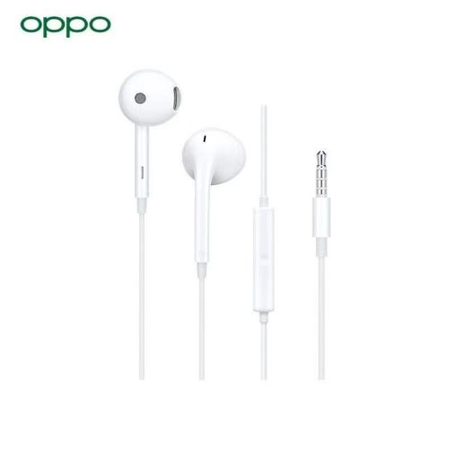 OPPO MH135 casque semi-in-ear confortable  porter HD call smart in-line control noise cancelling upgrade 3.5 mm jack wired earbuds portable headset with microphone for mobile phones tablets