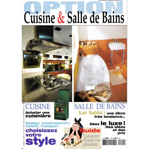 Option Cuisine & Salle De Bains 4 - Acheter Une Cuisiniere / Le Bois / Plomberie