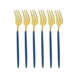 Fourchette doré 6 pcs