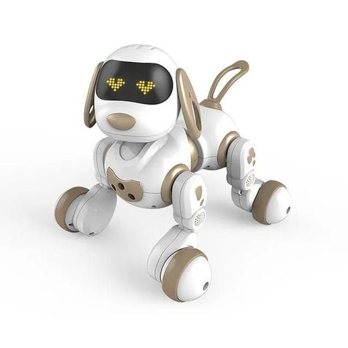 Or - Robot chien Intelligent programmable 2020G RC, jouet pour enfants, cadeau'anniversaire, tlcommande sans fil parlant Intelligent, nouveaut 2.4