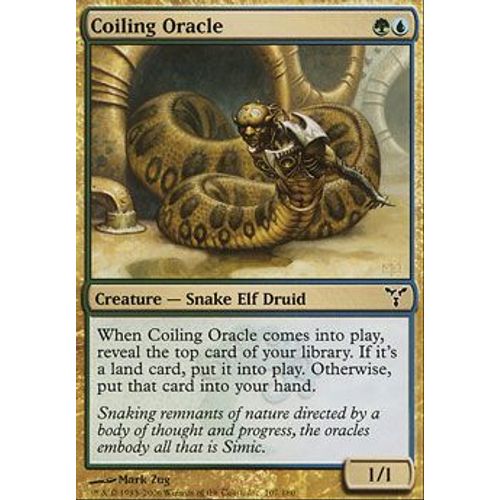 Oracle Annel ( Coiling Oracle ) - Magic Mtg