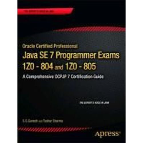 Ganesh, S: Oracle Certified Professional Java Se 7 Programme    Format Broch 