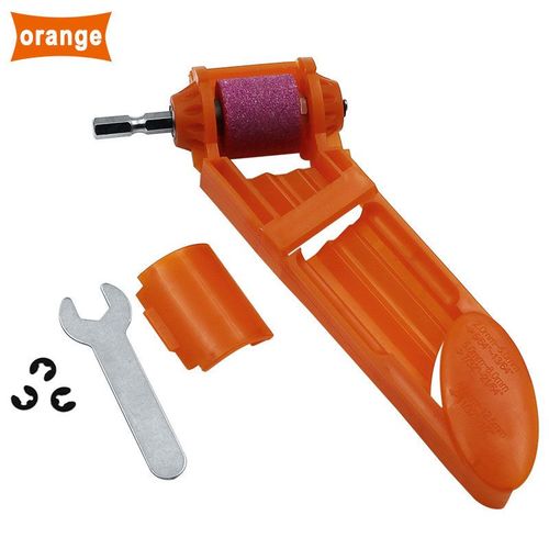 Orange 1set Corindon Meule Affteuse Titane Perceuse Portable Foret Outil Pices 