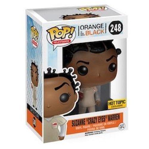 Figurine Pop - Orange Is The New Black - Suzanne Crazy Eyes Warren With Pie - Funko Pop