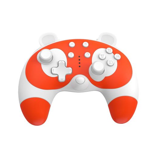 Orange - Manette De Jeu Sans Fil Bluetooth Switch Pro, Oled, Animal Mignon, Pc, Android, Ios, Programmable, Lite