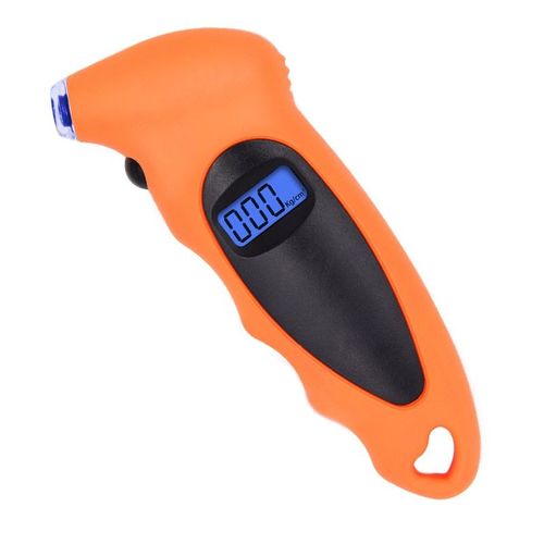 Orange - Moniteur Numrique De Manomtre D'opathie De Voiture, Rtroclairage, Haute Prcision, cran Lcd, Compteur De Pression D'air