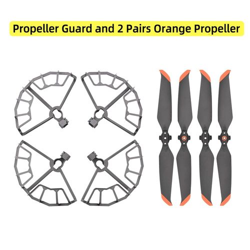 Orange Set A - Protecteur D'hlice Pour Dji Mavic Air 2/Air 2s, Accessoires De Lame, Couvercle De Ventilateur D'aile, Kit De Pices De Rechange De Protection De Pare-Chocs  Dgagement Rapide
