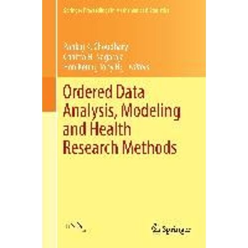 Ordered Data Analysis, Modeling And Health Research Methods    Format Reli 