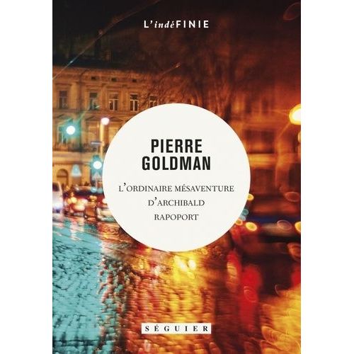 L'ordinaire Msaventure D'archibald Rapoport    Format Grand Format 