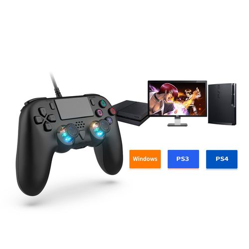 Ordinateur Pc Ps4 Ps3 Avec Touche Arrire Programmation Pistolet D'lite Tir Combat Ps4 Poigne De Jeu Filaire[1pcs]