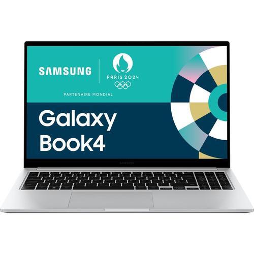 Ordinateur portable Samsung Galaxy Book4 15.6' I7 16Go 512Go Argent