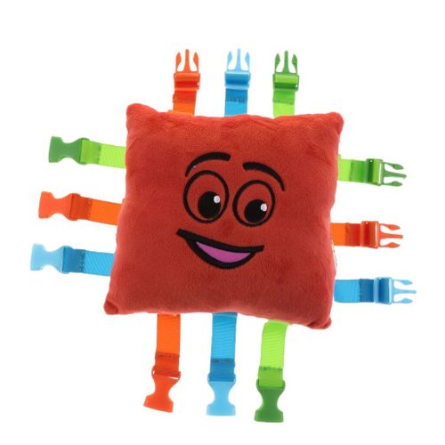 Oreiller  Boucle Souple, Jouet ducatif, Comptences De Base Pour La Vie De Bb En Bas ge, Apprendre  S'Habiller, Puzzle  Boucle, Aide Pdagogique